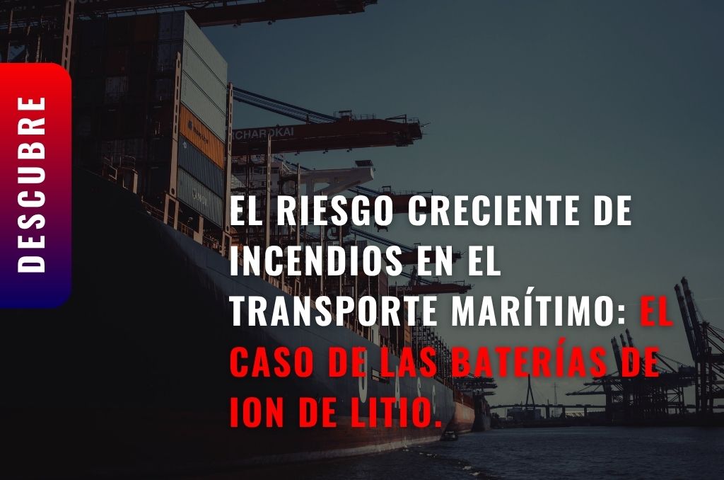 incendios en el transporte marítimo